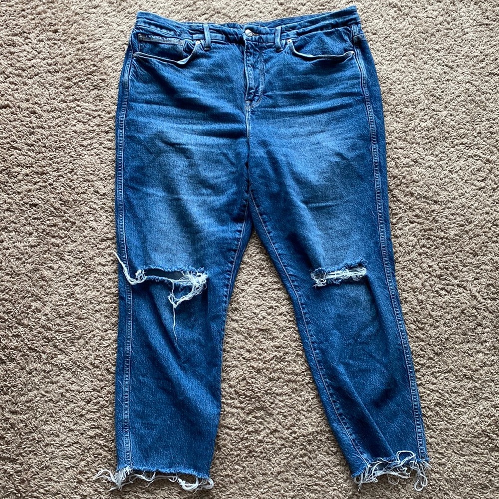Good American Straight Leg Jean